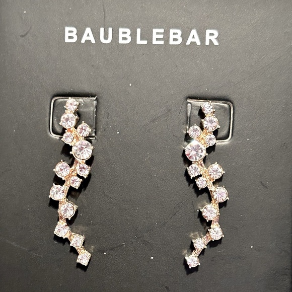 โจ Stunning Baublebar Farah Ear Crawlers Earrings - Never Worn - Picture 2 of 10
